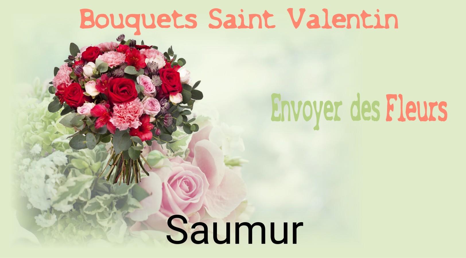 Roses de Saint-Valentin livrées à Saumur